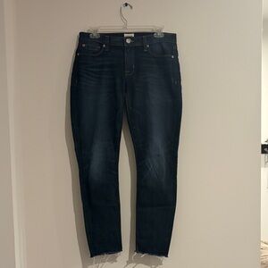 Hudson Jeans Midnight Blue Cropped Denim